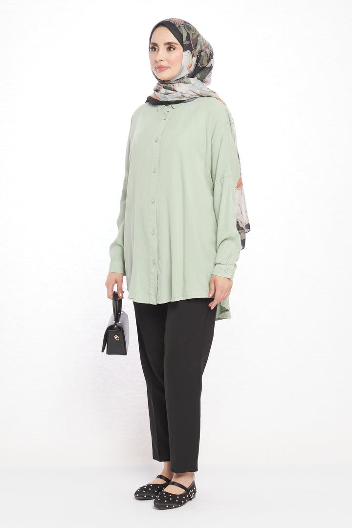 Tensel Kumaş Basic Tunik ABACI Online Türkiye