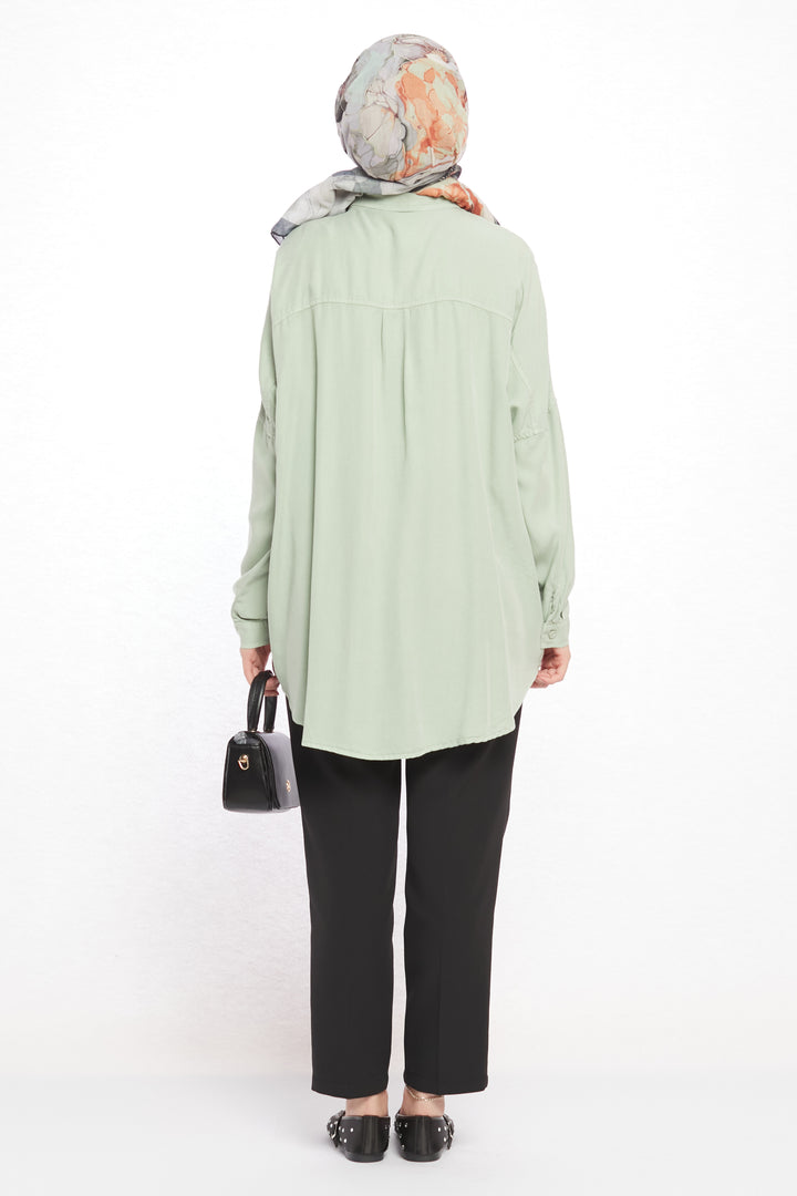 Tensel Kumaş Basic Tunik ABACI Online Türkiye