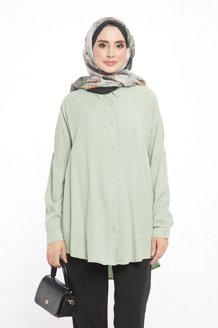 Tensel Kumaş Basic Tunik ABACI Online Türkiye
