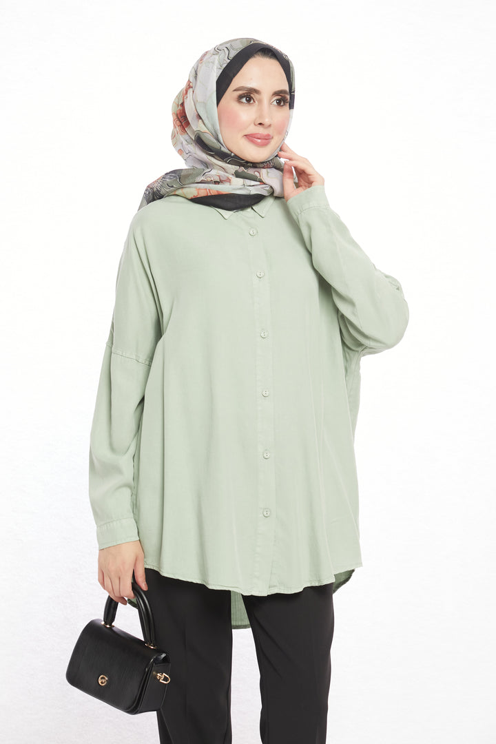 Tensel Kumaş Basic Tunik ABACI Online Türkiye
