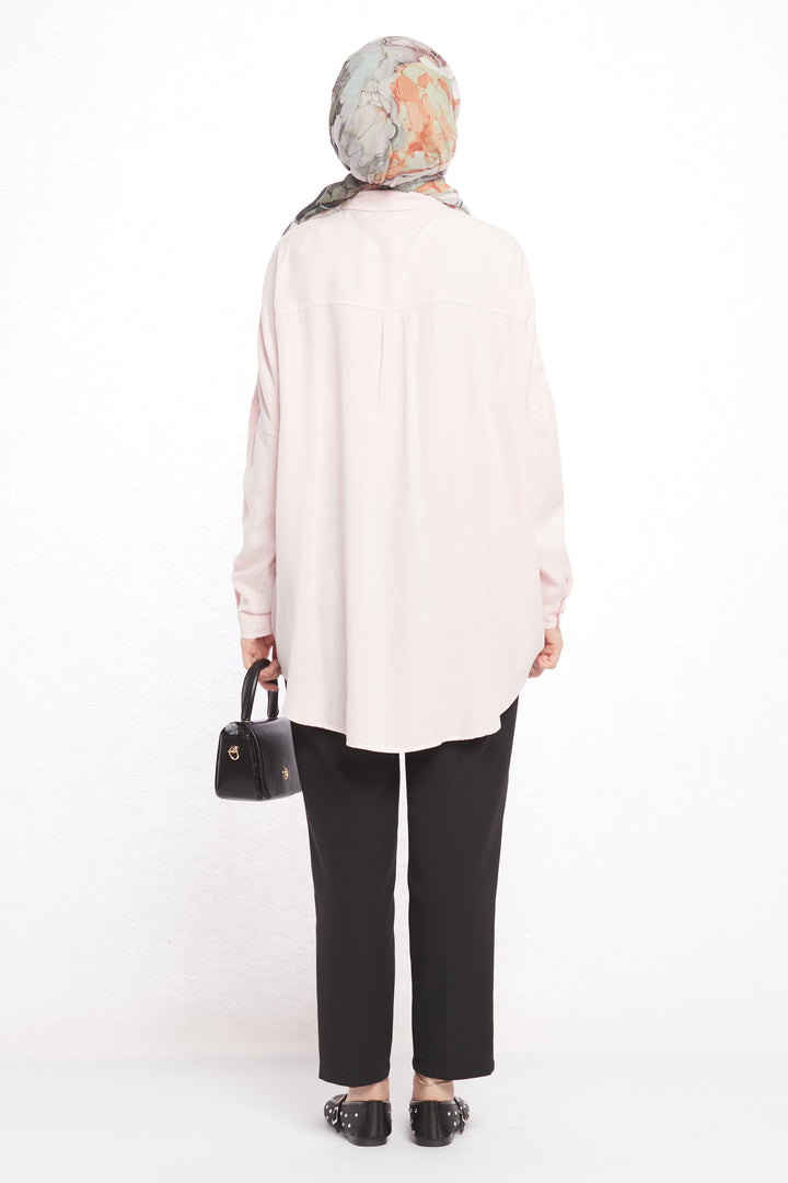 Tensel Kumaş Basic Tunik ABACI Online Türkiye