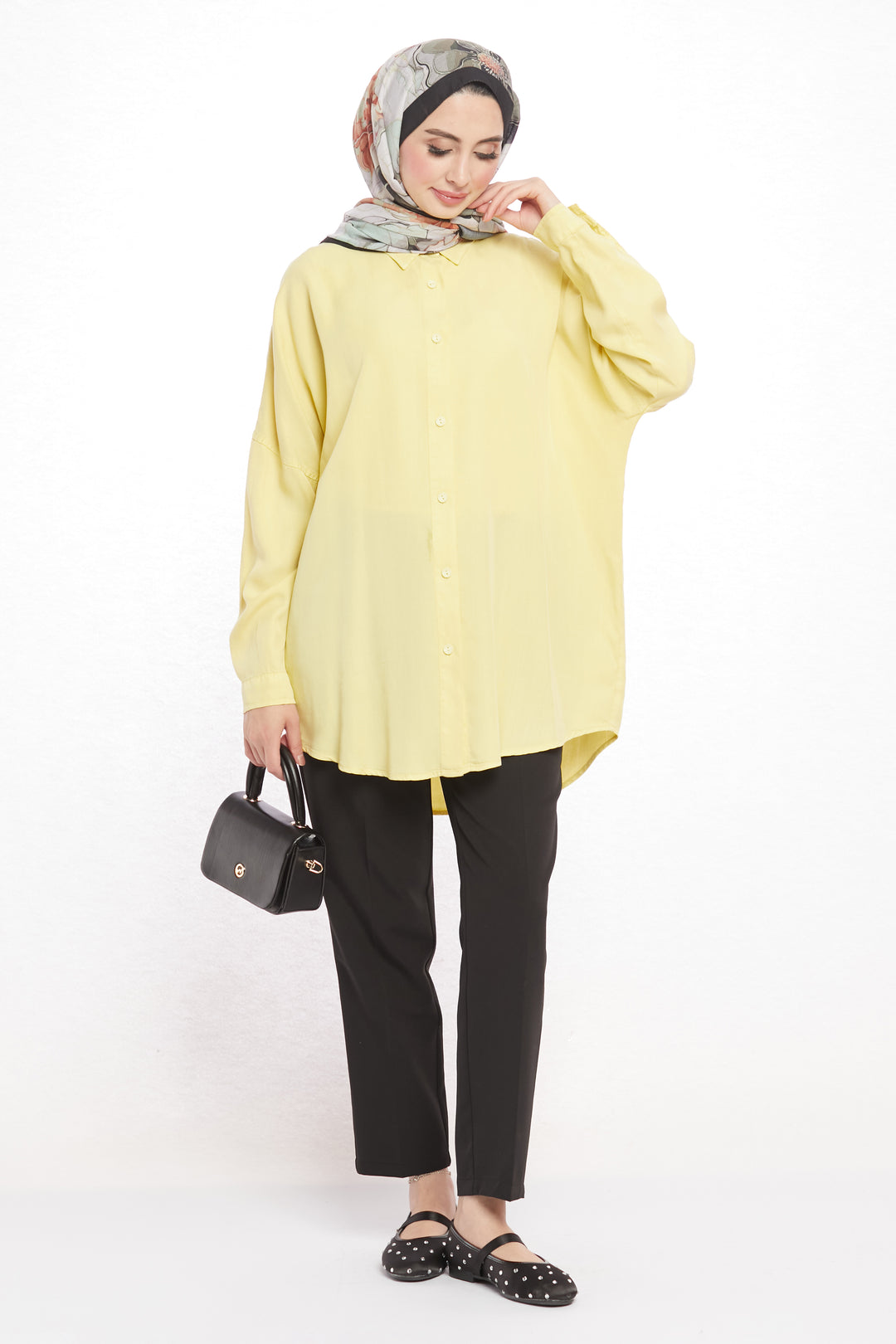 Tensel Kumaş Basic Tunik ABACI Online Türkiye