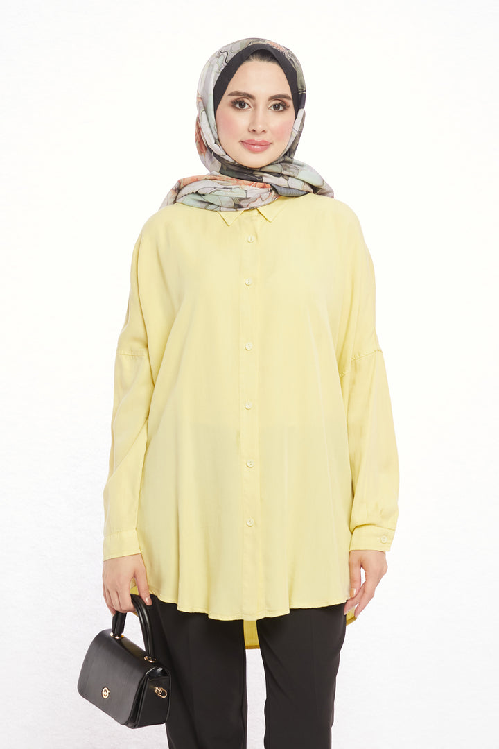 Tensel Kumaş Basic Tunik ABACI Online Türkiye