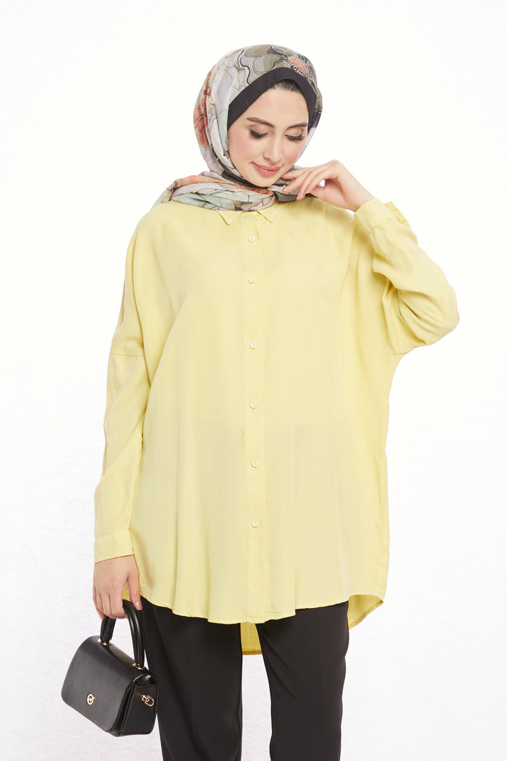 Tensel Kumaş Basic Tunik ABACI Online Türkiye