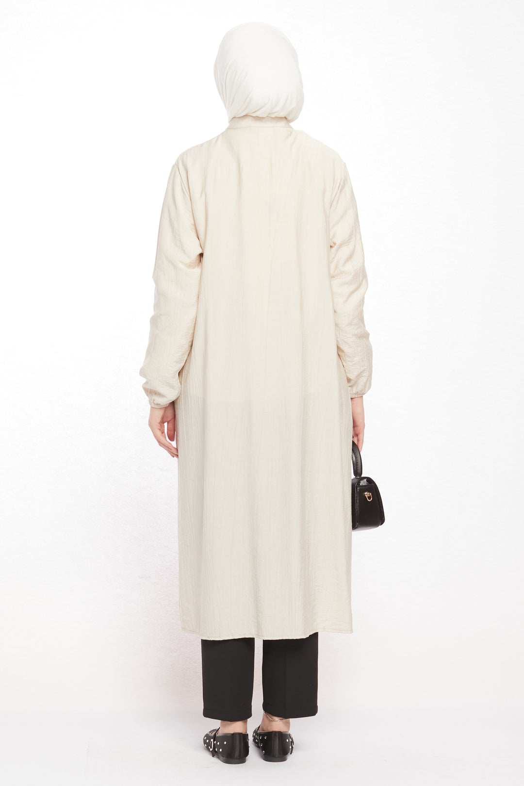 Hakim Yaka Basic Rahat Uzun Tunik