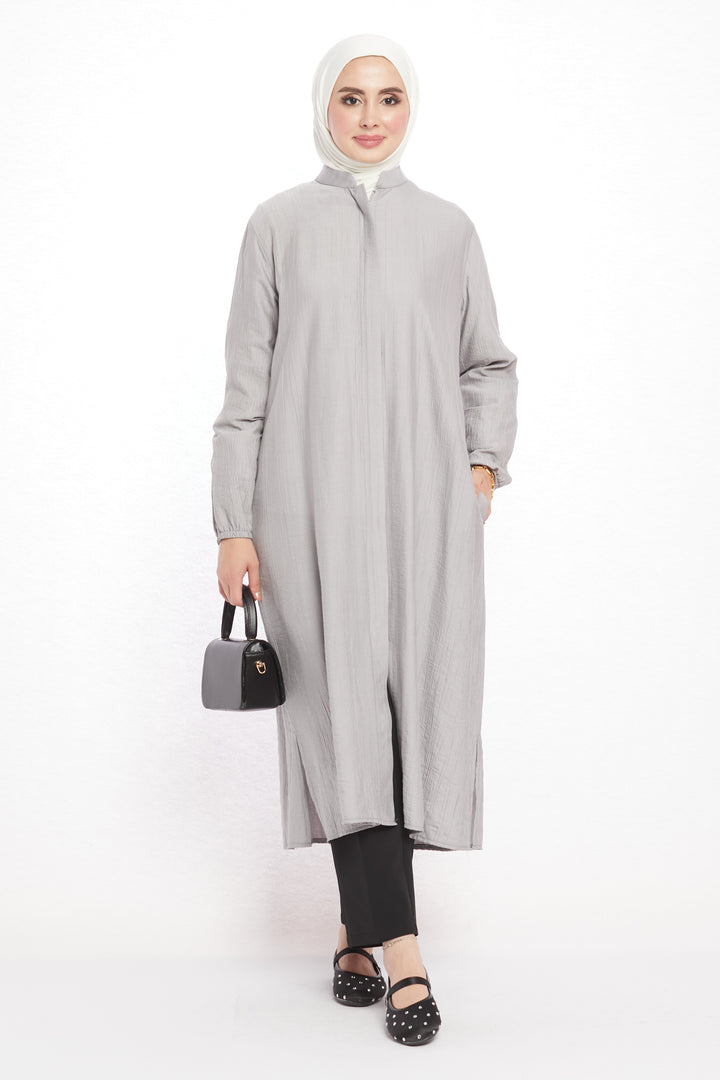 Hakim Yaka Basic Rahat Uzun Tunik