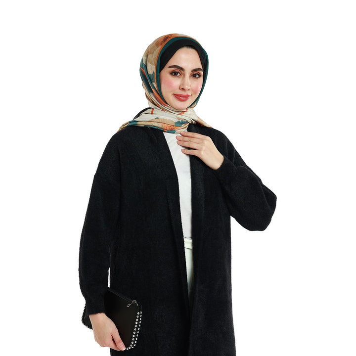 Şal Yaka Uzun Triko Tunik ABACI Online Türkiye
