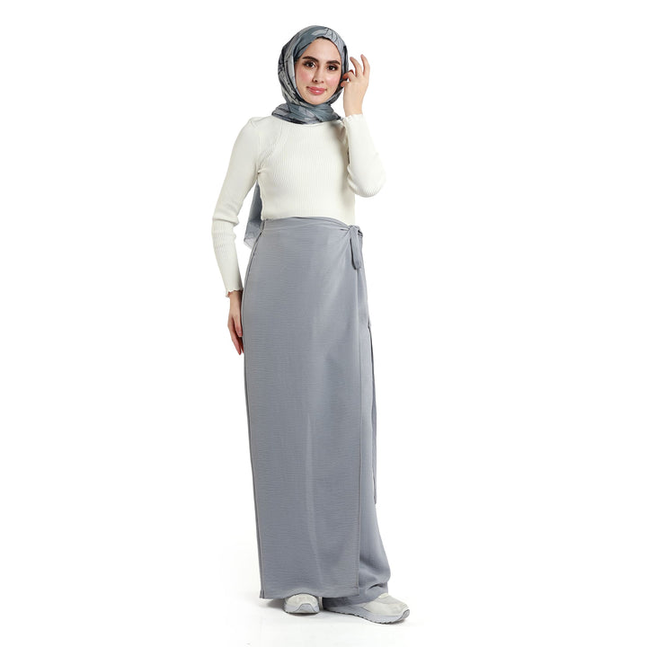 Önlük Detaylı Lastikli Pantolon