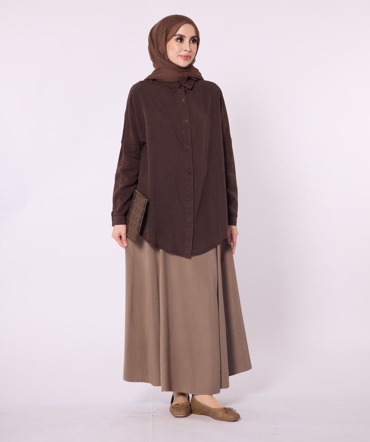 Polo Yaka Düşük Kol Tunik