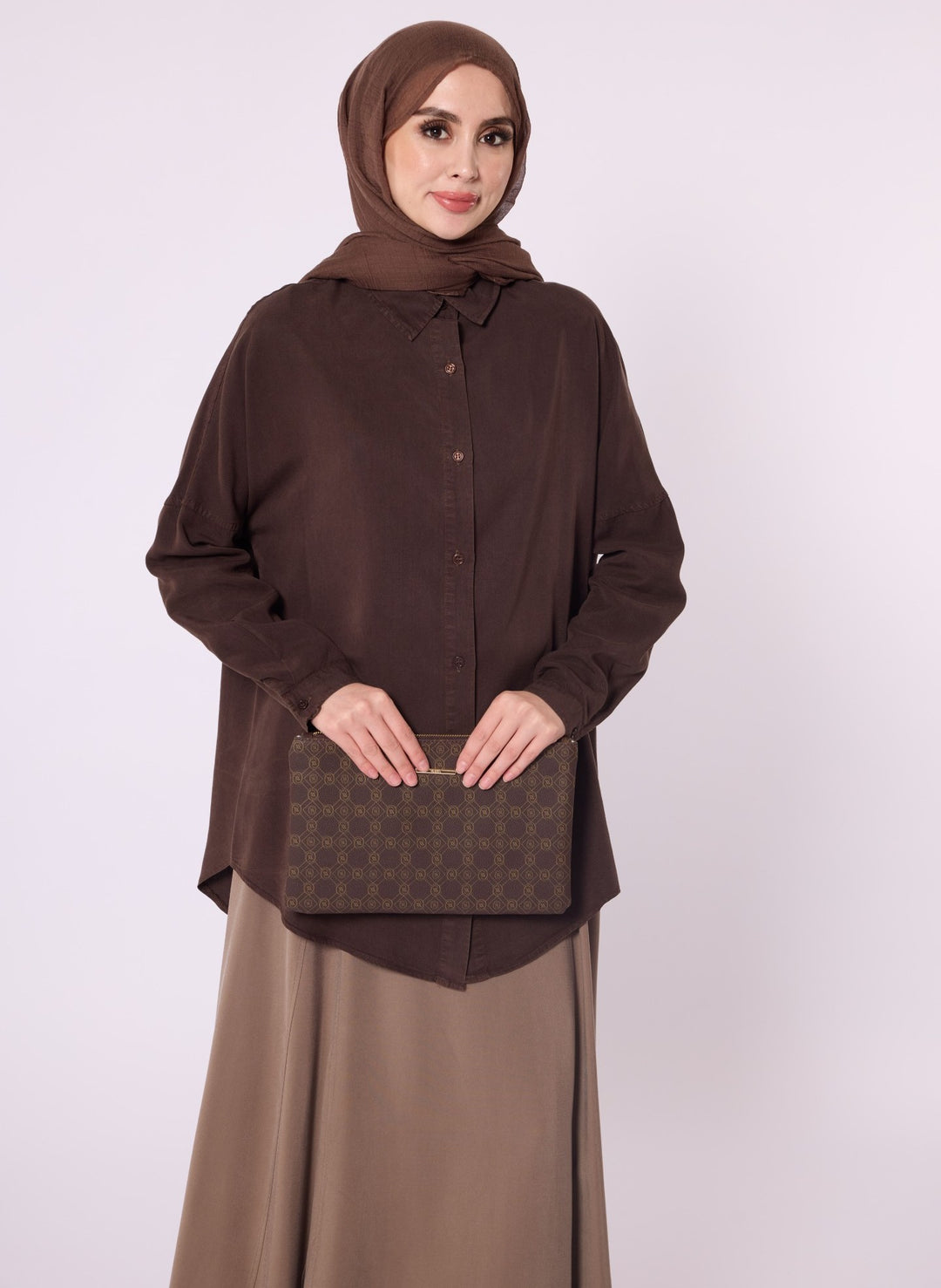 Polo Yaka Düşük Kol Tunik