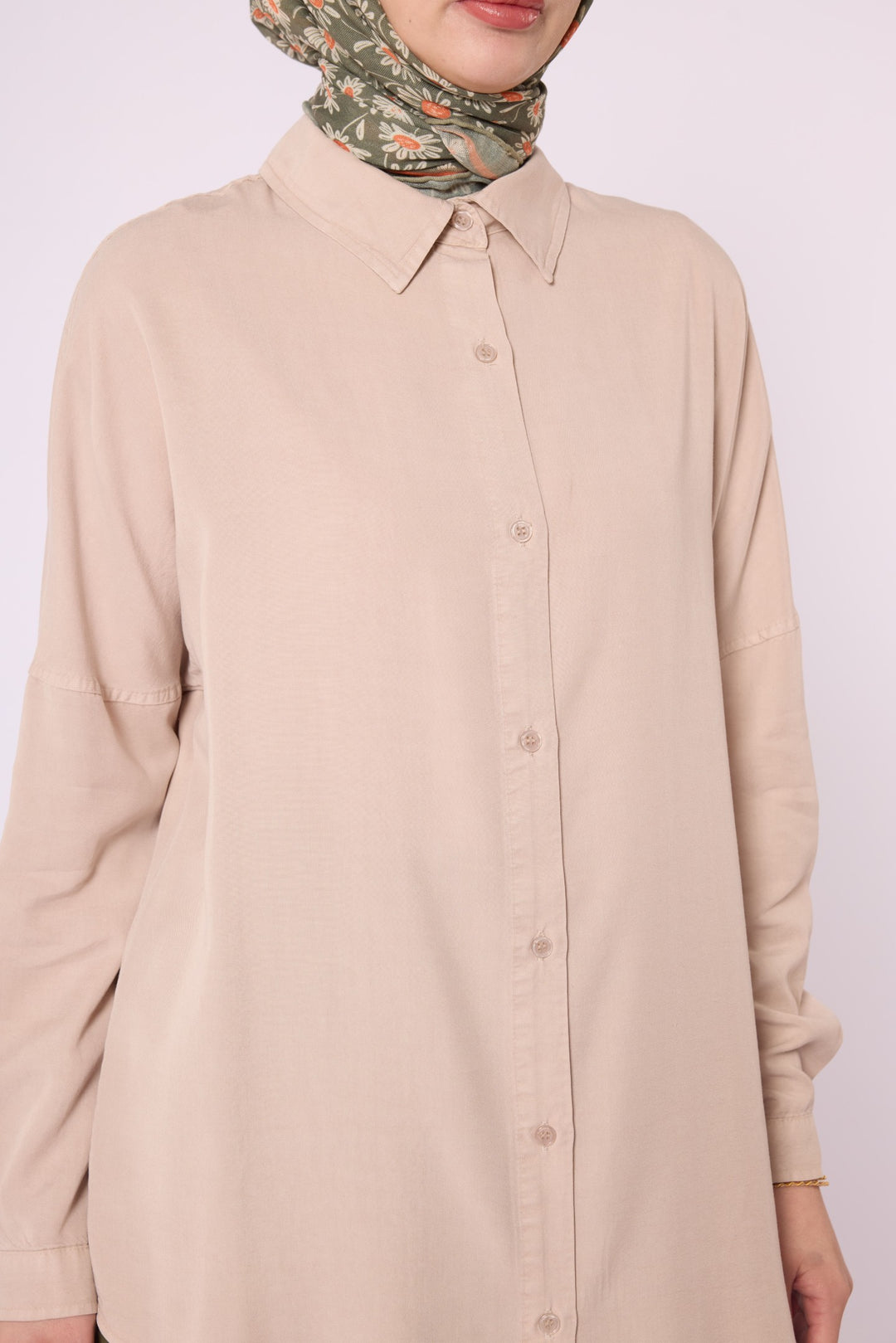 Polo Yaka Düşük Kol Tunik