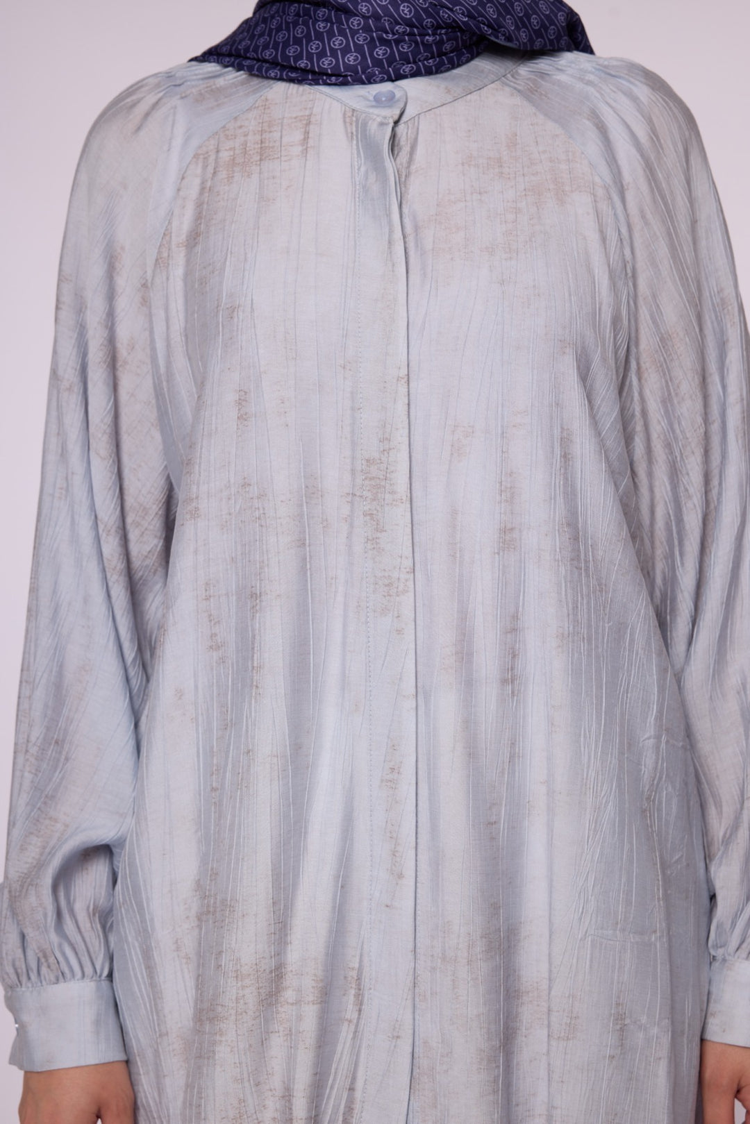 Reglan Kol Gizli Pat Tunik Gömlek